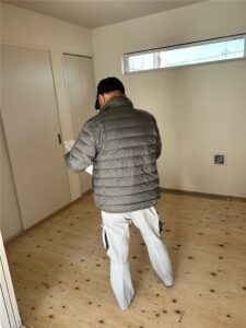 可児市土田新築現場の完了検査を行いました